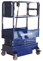 26X078 Scissor Lift, Push-Around, 500 lb. Cap.