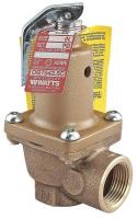 26X180 Safety Relief Valve, 3/4 In, 75 psi, Bronze