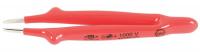 26X269 Insulated Tweezers, Straight Blunt, 6 In