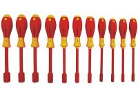 26X273 Insulated Nut Driver Set, 1000V, Rnd, 11 Pc