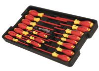 26X279 Screwdriver Set, Insulated, 19 Pc