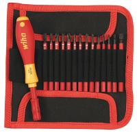 26X282 Multi-Bit Screwdriver, Insulated, 15 Pc
