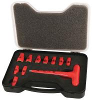 26X317 Insulated T-Handle/Skt Set, 1/4 Dr, 11 Pc