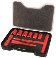 26X324 Insulated T-Handle/Skt Set, 3/8 Dr, 10 Pc