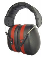 26X625 Ear Muffs, Red/Black, 30dB