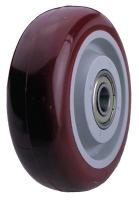 26Y363 Caster Wheel, Ld Rating 375 lb., Dia. 4&quot;