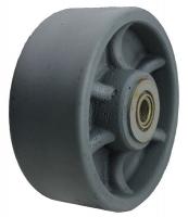 26Y418 Caster Wheel, Ld Rating 650 lb., Dia. 4&quot;