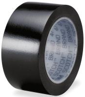15F795 Marking Tape, 2In W, 108 ft. L, Black