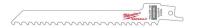 2AC13 Reciprocating Saw Blade, 1/2 In. W, PK 5