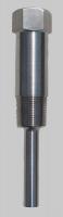 2AFH5 Bimetal Thermowell, 316SS, 1/2 NPSM