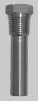 2AFJ6 Thermowell, Threaded316SS, 5/8-18 UNF