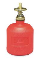 2AG42 Dispensing Bottle, 8 Oz., Red, Polyethylene