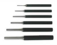 2AJA7 Pin Punch Set, 3/32 To 5/16 In, 6 Pc
