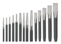 2AJB2 Punch and Chisel Set, 14 Pc