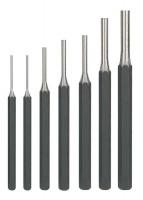 2AJL4 Pin Punch Set, 1/16 To 5/16 In, 7 Pc