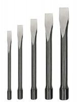 2AJL5 Handguarded Chisel Set, 3/8-7/8 In, 5 Pc