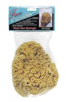 2AJU2 Natural Sea Wool Sponge, 6-1/2&quot;