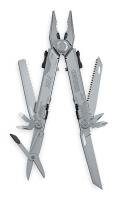 2AJU6 Multi-Tool, Needle Nose, SS, 12 Functions