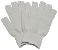 2AP49 Heat Resist Gloves, Wht, L, Terry Cloth, PR