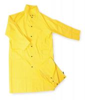 5AD19 Raincoat with Detach Hood, Yellow, L