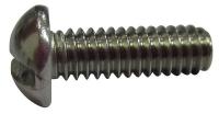 2AY71 Mach Screw, Round, 6-32 x 1 L, PK 100