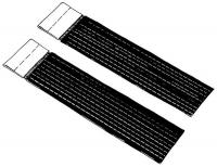 2JED7 Sanding Sheet, 16x4 In, P150 G, SC, PK32