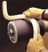 2AYR4 Sanding Belt, 9Wx10-39/64 L, AO, 120G, PK50