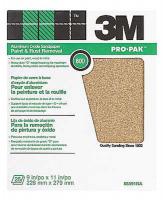 2AZF9 Sanding Sheet, 11x9 In, 60 G, AlO, PK250