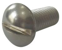 2BA56 Mach Screw, Round, 1/4-20 x 2 L, PK50