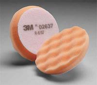 2BAJ5 Polishing Pad, Waffle Face, 3-3/4 In, PK50