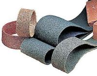 2BAK6 Sanding Belt, 1Wx42L, NonWoven, AO, VFN, PK10