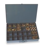 4FAA9 Hex Locknut Assortment, 890pcs, 14sz, Gr8