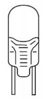 2F262 Miniature Lamp, 780, 10W, T2 3/4, 12V