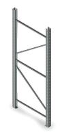 2CAW1 Welded Upright Frame, 36 D x 144 H, Gray