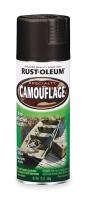 2CEH6 Camouflage Spray Paint, Black, 12 oz.