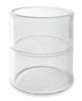 2CFA1 Coupling, 3 In, Solvent, PVC, Clear