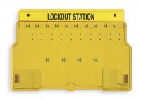 2CJK5 Lockout Station, Unfilled, 15-1/2 In H