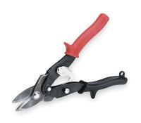 2CJY8 Bulldog Snips, Straight, Red, 10 In