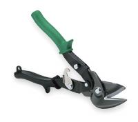 2CJZ1 Offset Aviation Snips, Right, Green, 10 3/4