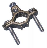 2CNJ3 Pipe Clamp, Grounding, 1 1/4-2 In, Bronze