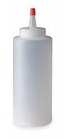 2CTH3 Detailing Bottle, 16 Oz., Clear, Plastic