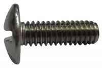 2CU67 Mach Screw, Truss, 8-32x1/2 L, PK 100