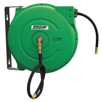 2CUC7 Hose Reel, Spring, 50 Ft, 3/8 ID, 3/8 Inlet