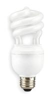 2CUU7 Screw-In CFL, 15W, T4, Medium