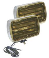 2CVJ5 Fog/Driving Lamps, 600 Series, Yellow, PK2