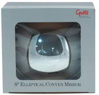 2CVK4 Elliptical Mirror, 8-3/4 In, Convex