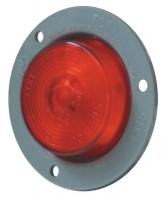 2CVT3 Lamp Marker, Optic Lens, 2 In, Red