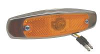 2CVY6 Clearance/Marker Lamp, Low Profile, Yellow