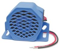 2CXB5 Back Up Alarm, 107dB, Blue, 3-5/16 In. H