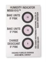 2CXG8 Humidity Indicator, 3 x 2 In. Card, PK125